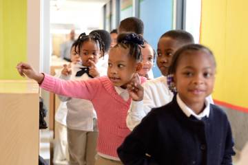 Students at Henderson Hopkins School